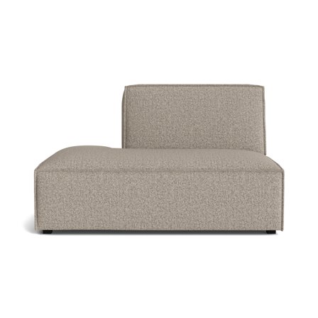Milano Beige Hvilomodul, Venstrevendt - 93x130x77cm - Elegant Sofa - Perfekt til afslapning - Holdbart Design - Beige Farve - Sofistikeret Touch