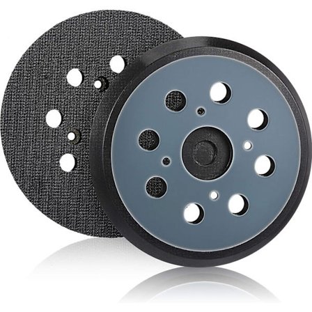 2 stk. 5" 8-huls orbital slibemaskine udskiftningspuder Shackle slibepuder