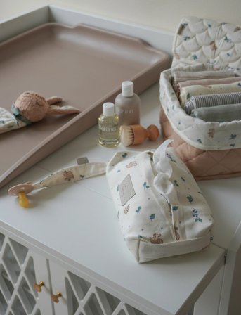 Cam Cam Copenhagen Wet Wipe Cover - Gots - Cream - ONE SIZE