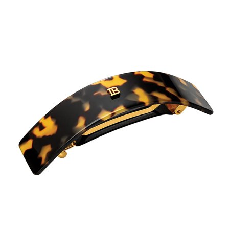 BALMAIN PARIS Hair Couture Cellulose Acetate Barrette Pour Cheveux Large Tortoise Shell, Hår, Hårpynt, Hårspænder