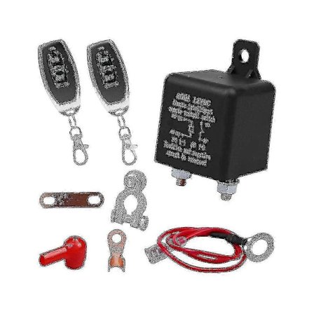 Fjernstyrt Batteri-Avkoblingssbryter, Trådløs Fjernkontroll Batteri-Avkoblingssbryter, 12v 200a Dobbel-Perfekt
