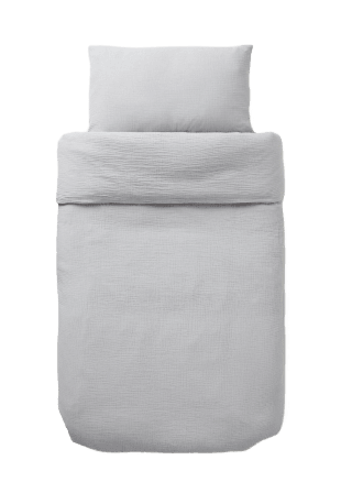 Koja Bäddset för spjälsäng HILMA 110x125 cm Bädda Blå ONESIZE