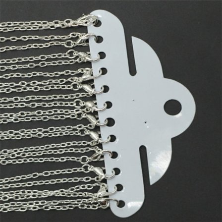 12st Halsband Cross Chain Pläterade Twisted Halsband