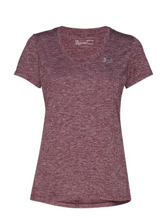 Tech Ssv - Twist T-shirts & Tops Short-sleeved Lilla Under Armour*Betinget Tilbud