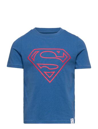 Gapkids 100% Organic Cotton Graphic T-Shirt T-shirts Short-sleeved Sininen GAP