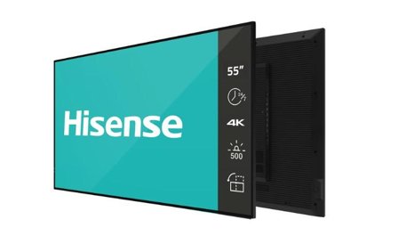 Hisense 55DM66D DM Series - 55" LED-bakgrunnsbelyst LCD-skjerm - 4K - for intelligent skilting