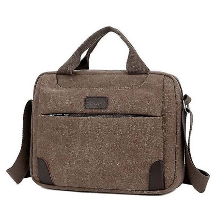 Mænds Canvas Crossbody Vandreturs Militær Messenger Sling Skuldertaske