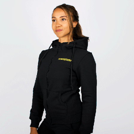 FITNESSTUKKU FT Women New Hood, Black