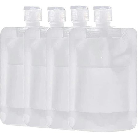 4 st Bärbara Påfyllningsbara, läckagesäkra för Lotion