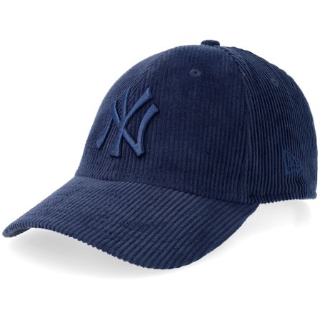 New Era - Azul adjustable Gorra - New York Yankees Corduroy 9FORTY M-Crown Navy Adjustable @ Hatstore