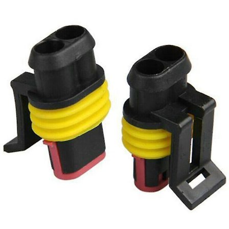 Vanntette elektriske kontakter for kjøretøy - Plugg, ledning og pinne