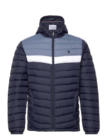 Eirik Jacket Fôret Jakke Blå U.S. Polo Assn.*Betinget Tilbud