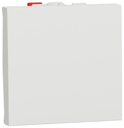Schneider Electric Unica System+ Tryckknapp återfjädrande, 45x45 mm, Installationsmaterial