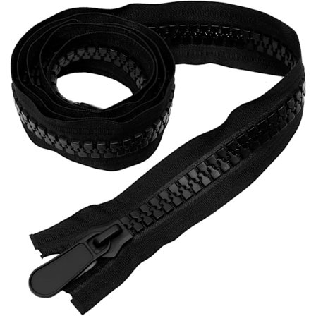 20 mm Dobbeltlynlås Kraftig Telt Lynlås Udskiftningsskyder