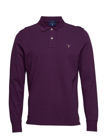 Original Pique Ls Rugger Polos Long-sleeved Lilla GANT