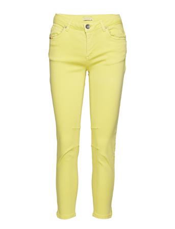 Slim Fit Jeans W. Slit Yellow Coster Copenhagen