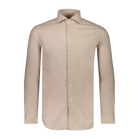 Xacus Overhemd Beige , Beige , Heren , Maat: 3XL