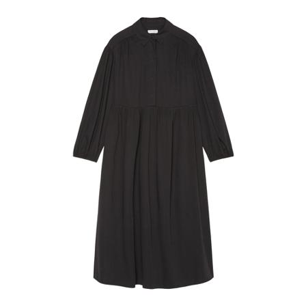 Marc O'Polo, Midi Dresses Czarny, Kobieta, Rozmiar: S