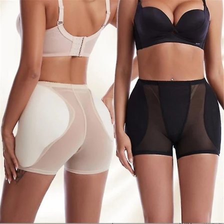 Dambyxlift shapewear hofteputer forsterker truser shaper boyshort SVART L[pl]