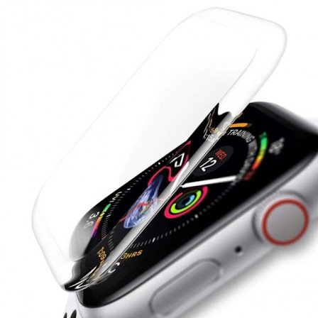 Apple Watch 44 mm 3D hærdet glas 0,2 mm 9H