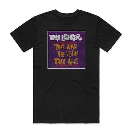 Tom Lehrer Det var året som var T-shirt Svart