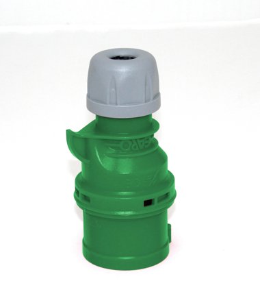 Garo P 416-2 Q Støpsel IP44, 5-polet 16 A, Quick Grønn, 2 h, Stikkontakter & kabler