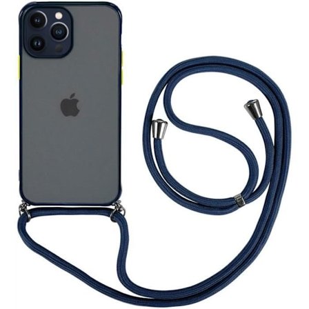 Coque - E.F.CONNECTION - til iPhone 14 Pro - Semistiv - Universelt Snor - Mat Effekt