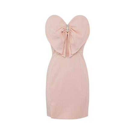 Elisabetta Franchi Short Klänning rosa, Dam, Dam, Storlek: S