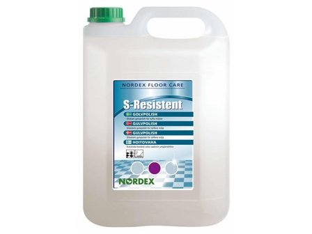 NORDEX Golvpolish, Resistant, för linoleum-, plast- och stengolv, 5 l - Lyreco - Städ och hygien - Golvunderhåll - Golvpolish