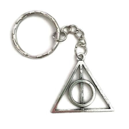Nyckelring Dödsrelikerna - Deathly Hallows - Harry Potter Silve Silver