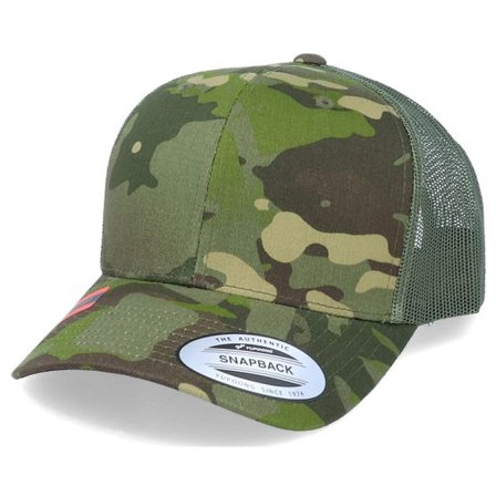 Yupoong - Camo trucker Keps - Multicam Tropic Trucker @ Hatstore