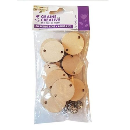 60 extra träskivor för födelsedagskalender