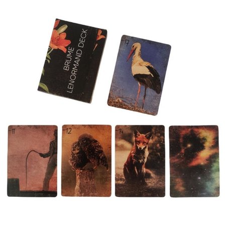 IC Full English Deck Brume Lenormand Deck Tarotkort for familie F