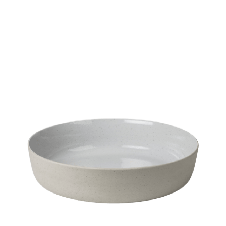 Blomus Sablo Salladsskål 28 Cm Cloud Serveringstillbehör Beige