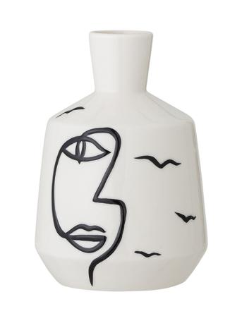 Norma Vase Home Decoration Vases Valkoinen Bloomingville