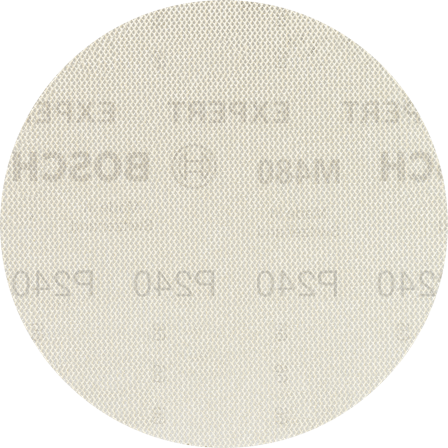 Bosch Expert M480 Slipnät Ø 125 mm. 5-pack K240, Kapa, slipa & polera