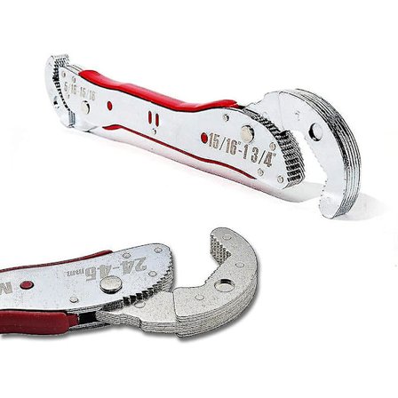 Justerbar multifunksjonell muttertrekker, universalnøkkelsett, slitesterk, rustbestandig