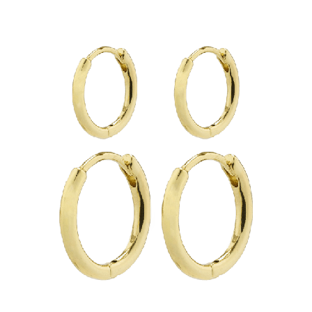 Pilgrim Ariella Earrings Smycken & klockor Dam Guld ONESIZE