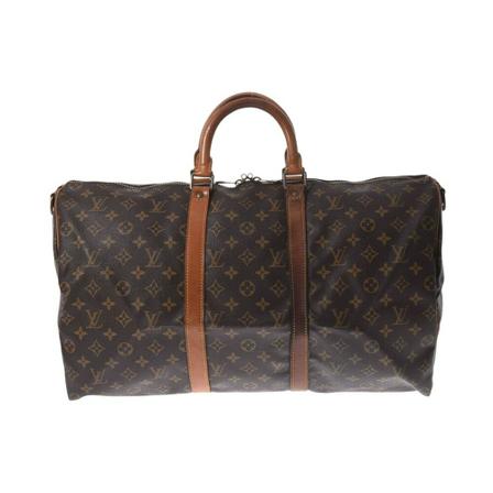 Louis Vuitton Vintage, Pre-owned Keepall 50 Bruin, Dames, Maat:ONE Size