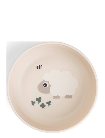 Done by Deer Foodie Bowl Tiny Farm Sand - Beige - Ø12.5X H 4.5CM.375ML