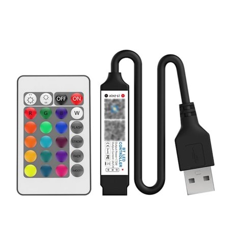 RGB Bluetooth Controller Music LED Light Strip Controller Light