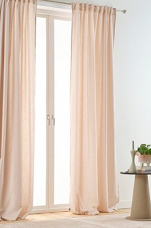 Jotex - Multifunctioneel Gordijn 2-pack Lichtroze Lichtroze - DEMIE - Koop Multifunctionele gordijnen bij Jotex