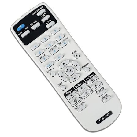 Projektorin kaukosäädin Epson-projektoreille Home Cinema Eb Emp Ex Vs H Brightlink Powerlite -sarjoille