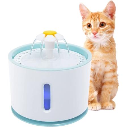 Kattevandfontæne, Automatisk og lydløs vanddispenser