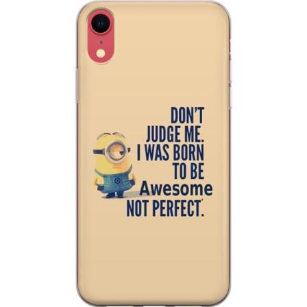 Apple iPhone XR Kuori / Matkapuhelimen kuori - Minions