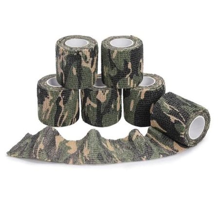 8 Ruller Camouflage Tape Beskyttende Militær Teleskop Camo Tape