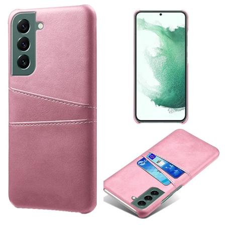 Samsung Galaxy S24 KSQ Pu-nahkapäällysteinen kuori kova kotelo Pink