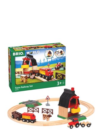 BRIO | Brio 33719 Togbane, Bondegård-På-Landet, Sæt | ONE SIZE