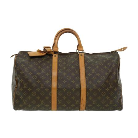 Louis Vuitton Vintage, Pre -owned Keepall 50 Bruin, unisex, Maat:ONE Size