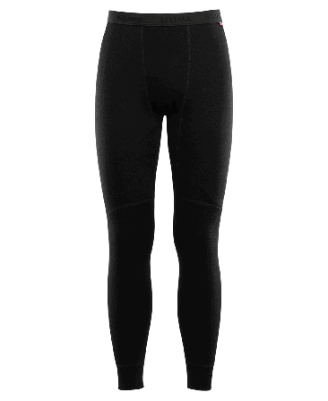 Aclima M's DoubleWool Longs Jet Black/Marengo